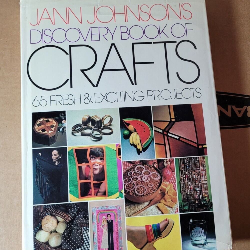 Discovery Book of Crafts 1975 Vintage Hardcover Instructional Reader's Digest
